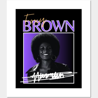 Foxy brown///original retro Posters and Art